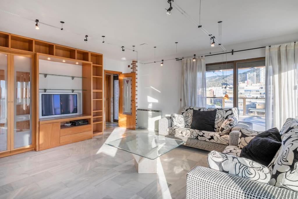 Atico Con Gran Terraza Apartman Benidorm Kültér fotó